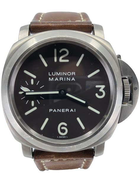 Panerai Luminor Marina Titanium PAM00061 Brown 